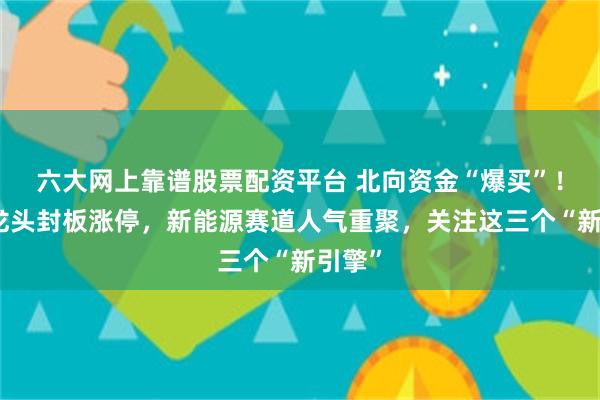 六大网上靠谱股票配资平台 北向资金“爆买”!风电龙头封板涨停,新能源赛道人气重聚,关注这三个“新引擎”