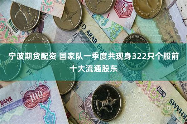 宁波期货配资 国家队一季度共现身322只个股前十大流通股东