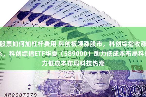 股票如何加杠杆费用 科创板领涨股市，科创综指收涨3.05%，科创综指ETF华夏（589000）助力低成本布局科技热潮